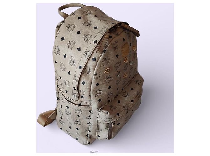 MCM Zaino Visetos Stark Marrone - vista 3