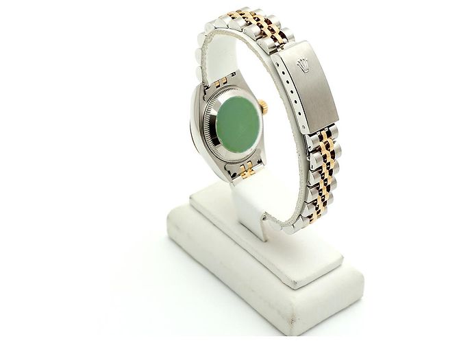 Rolex Reloj Datejust para mujer, combinación oro champán, índice Dorado - vista 5