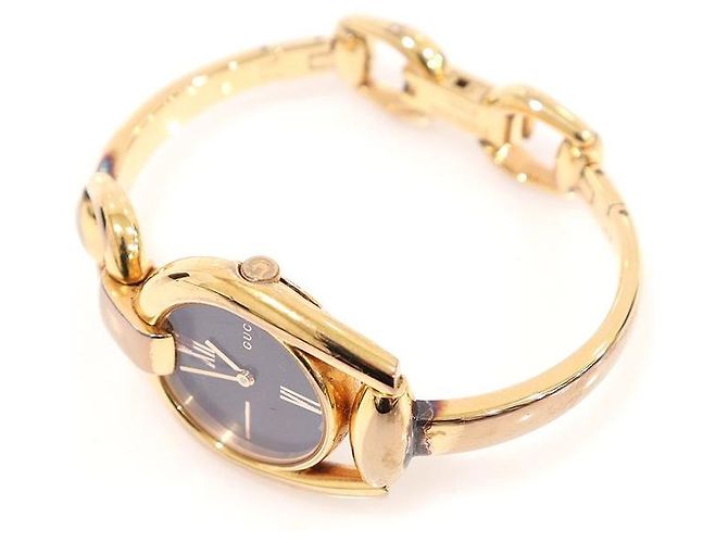 Gucci Reloj de mujer con pulsera Horsebit de cuarzo PVD en oro rosa - vista 3
