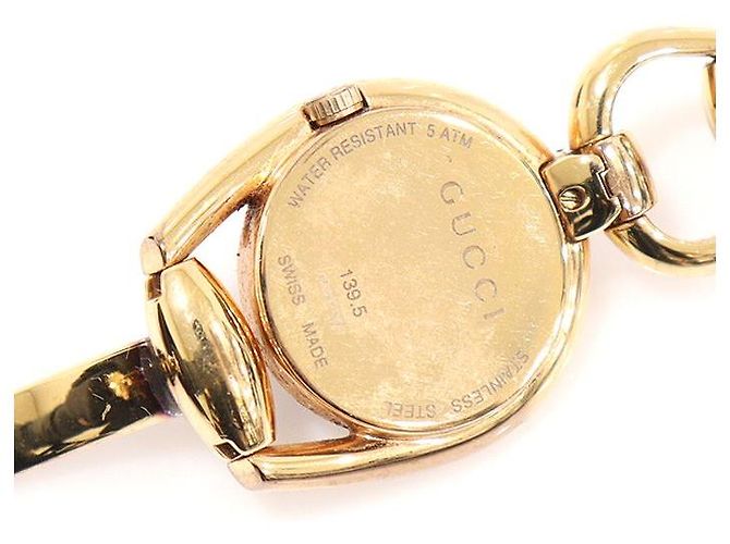 Gucci Reloj de mujer con pulsera Horsebit de cuarzo PVD en oro rosa - vista 6