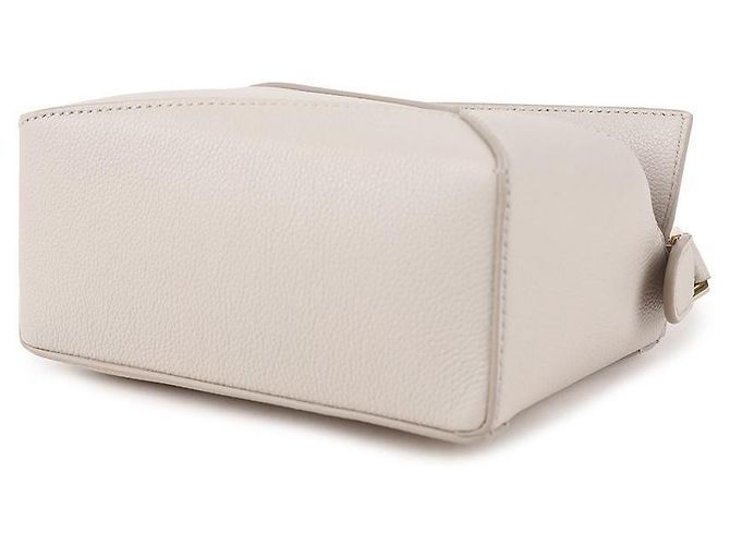 Loewe Mini Puzzle Edge Tasche Weiß - Ansicht 6
