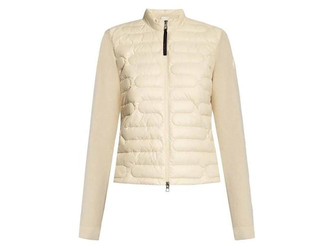 Moncler Gepolsterter Cardigan mit Logo-Patch Mehrfarben - Ansicht 4