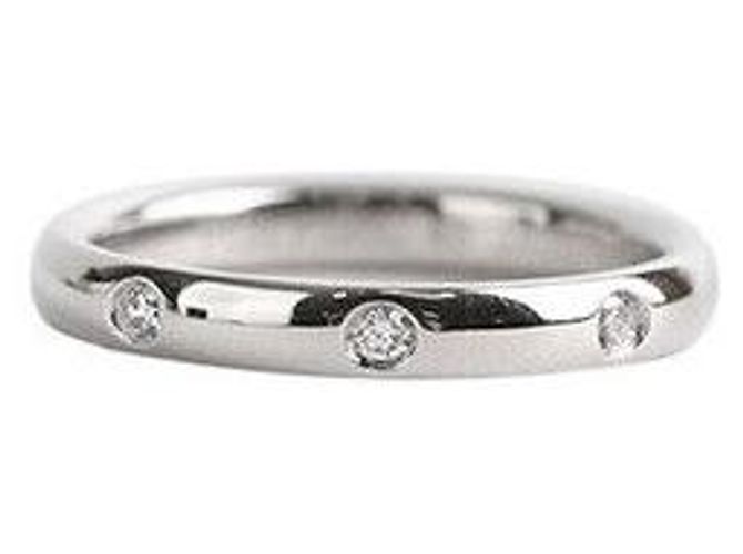 Van Cleef & Arpels Fede nuziale Etoile in platino e diamante Argento - vista 4