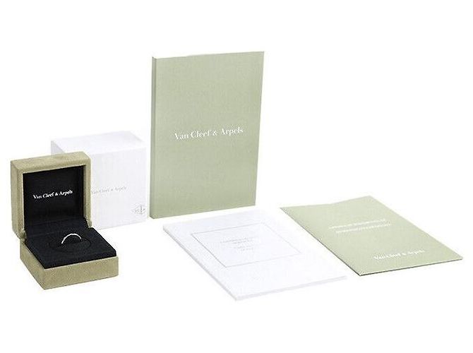 Van Cleef & Arpels Fede nuziale Etoile in platino e diamante Argento - vista 6