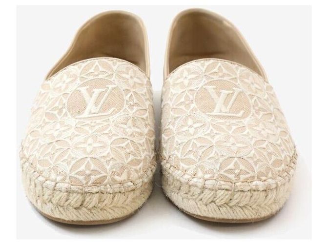 Louis Vuitton Helios flache Espadrilles halbe Größe Mehrfarben - Ansicht 2