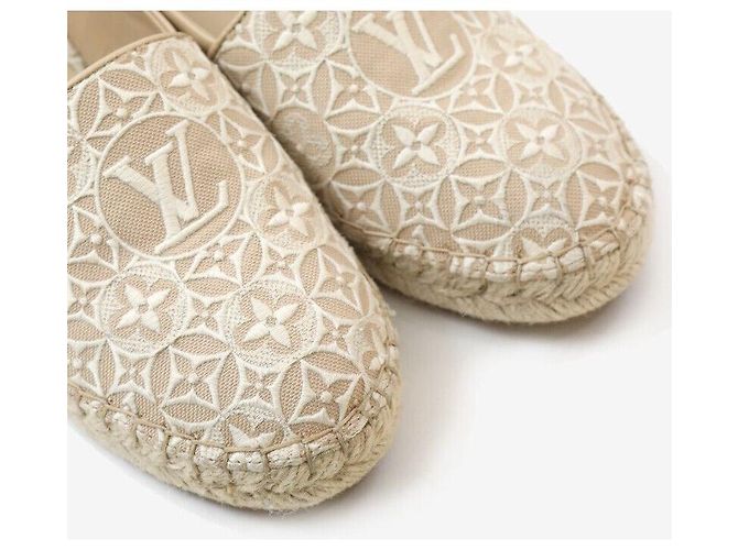 Louis Vuitton Helios flache Espadrilles halbe Größe Mehrfarben - Ansicht 7