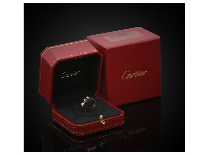 Cartier Dimensione del diamante in oro bianco per anniversario - vista 6