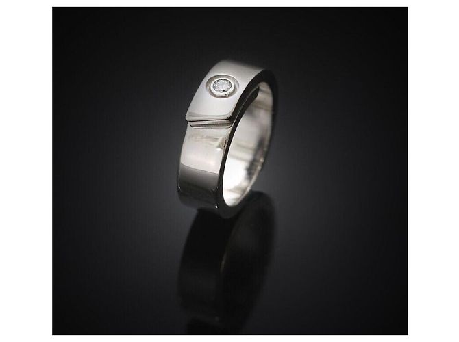 Cartier Dimensione del diamante in oro bianco per anniversario - vista 7