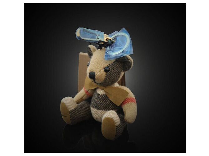 Burberry Schlüsselanhänger Charm Thomas Bär mit Fliege - Ansicht 2