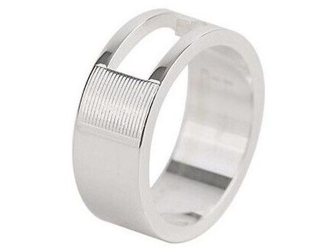 Gucci Anello in Argento con Logo Taglia - vista 6