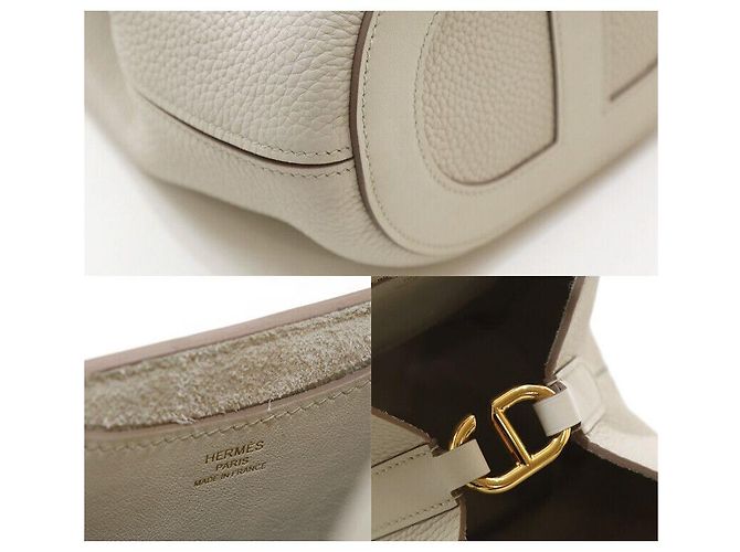 Hermès Timbro Betong In the Loop Bianco - vista 7