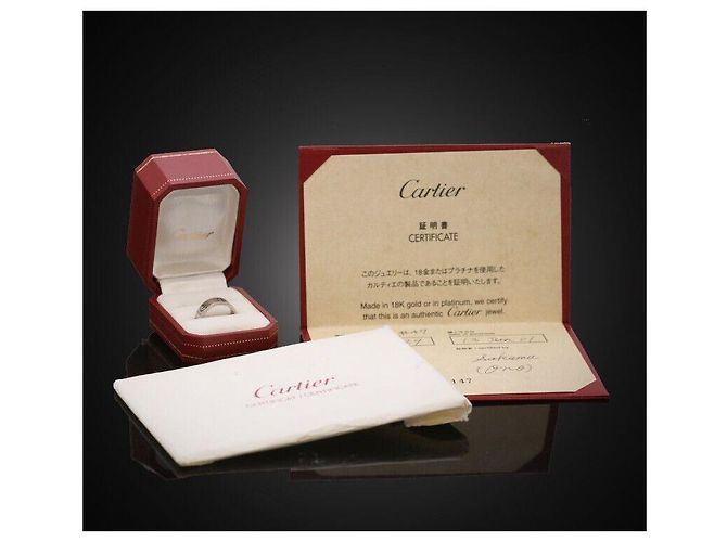 Love Cartier Liebesring Weißgold Größe - Ansicht 7