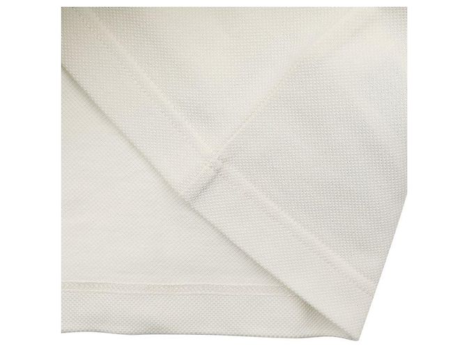 Burberry Gestreiftes Baumwoll-Polohemd Weiß - Ansicht 9