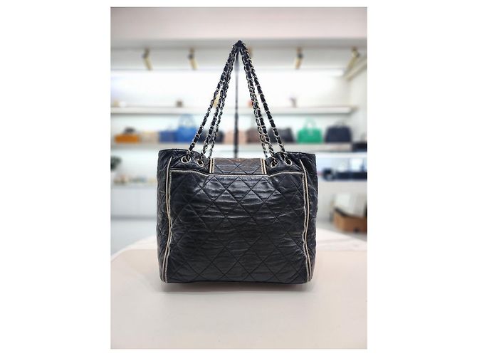 Chanel Borsa a Spalla East West Accordion Nero - vista 12