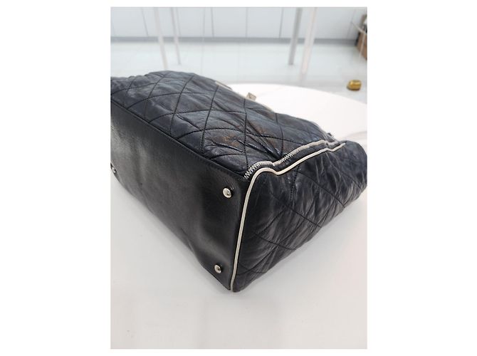 Chanel Borsa a Spalla East West Accordion Nero - vista 14