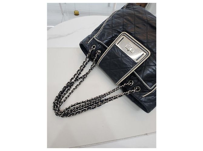 Chanel Borsa a Spalla East West Accordion Nero - vista 16
