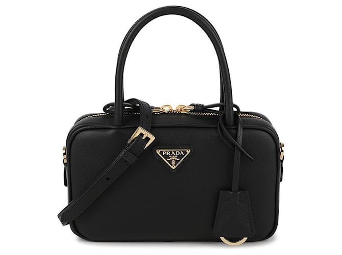 Prada Borsa con manico superiore Nero - vista 3