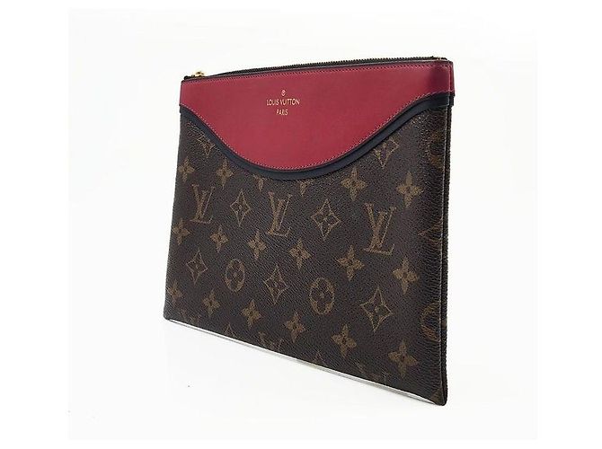 Louis Vuitton Monogramm Tuileries Clutch Schwarz - Ansicht 2