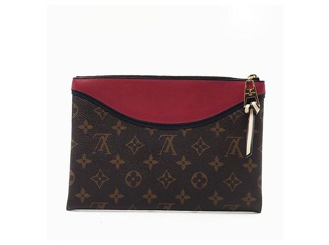 Louis Vuitton Monogramm Tuileries Clutch Schwarz - Ansicht 4