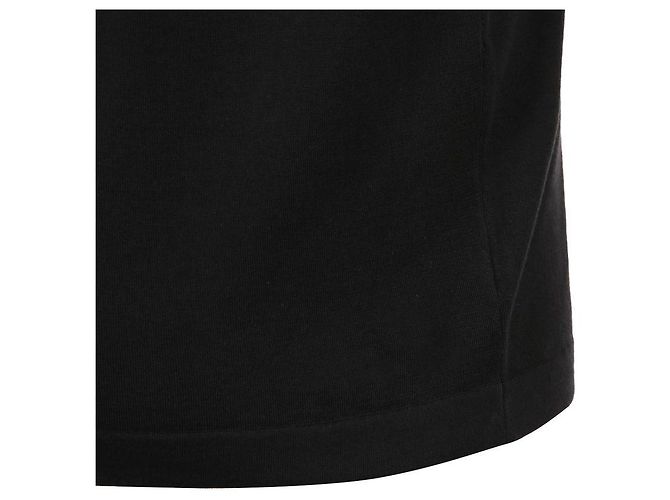 Kiton Schwarzes Kurzarm-T-Shirt aus Baumwollstrick mit Rundhalsausschnitt - Ansicht 6