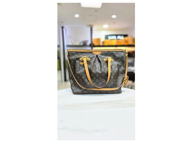Louis Vuitton Borsa a Spalla Monogram GM Palermo Multicolore - vista 3