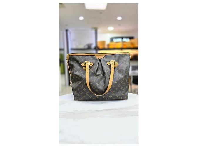 Louis Vuitton Borsa a Spalla Monogram GM Palermo Multicolore - vista 6