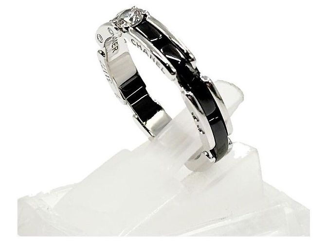 Chanel Anillo Ultra Ceramic Blanco - vista 2