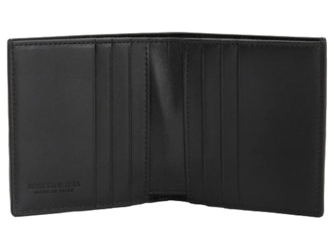 Bottega Veneta Cassette Slim Folder Wallet Black - view 4