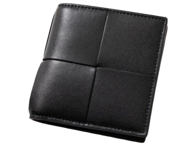 Bottega Veneta Cassette Slim Folder Wallet Black - view 6
