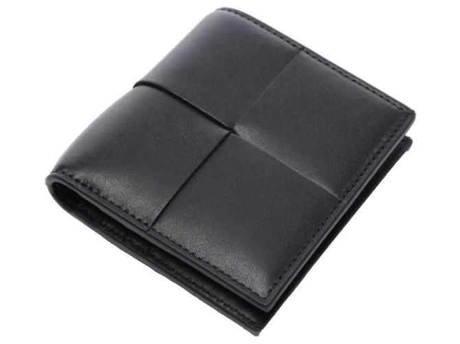 Bottega Veneta Cassette Slim Folder Wallet Black - view 8