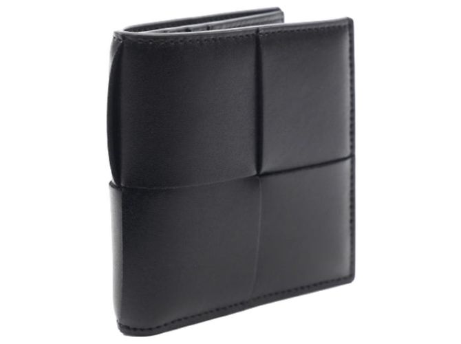 Bottega Veneta Cassette Slim Folder Wallet Black - view 9