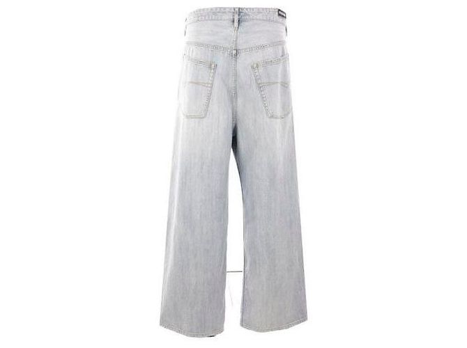 Balenciaga Oversized Baggy-Jeans Silber - Ansicht 5