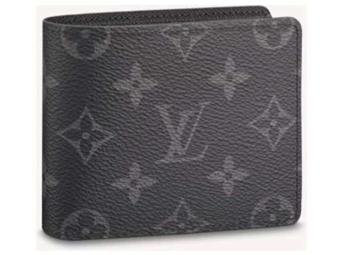Louis Vuitton Slender Wallet Monogram Black - view 3