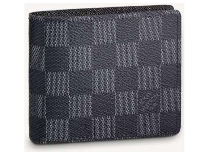 Louis Vuitton Slender Wallet Monogram Black - view 9