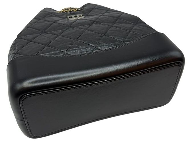 Chanel Zaino Gabriel Small in pelle di vitello vintage nero - vista 5