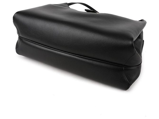 Salvatore Ferragamo Borsa Tote Gancini Nero - vista 6
