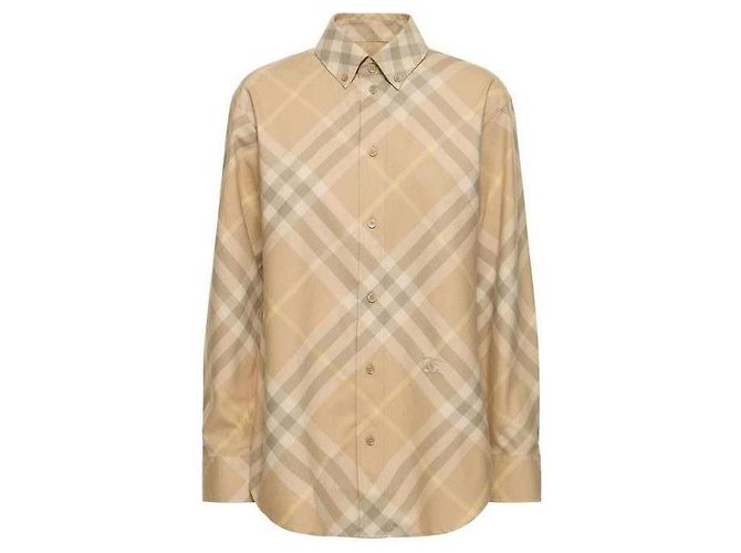 Burberry Camisa de algodón a cuadros - vista 4