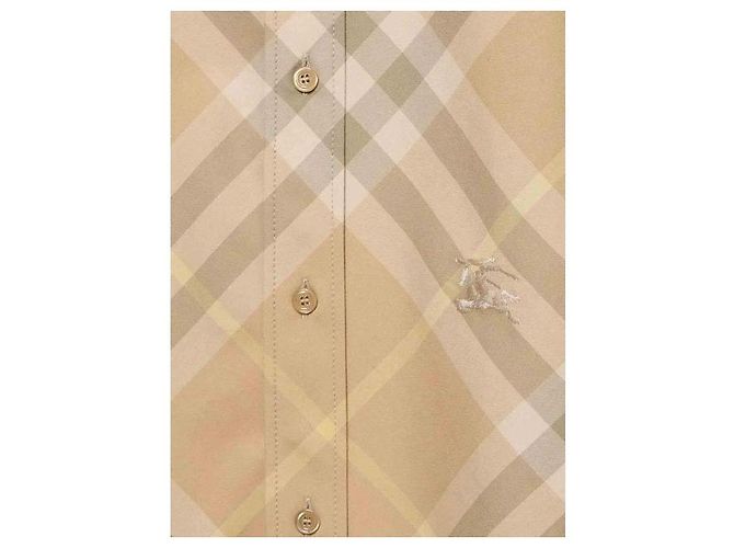 Burberry Camisa de algodón a cuadros - vista 6
