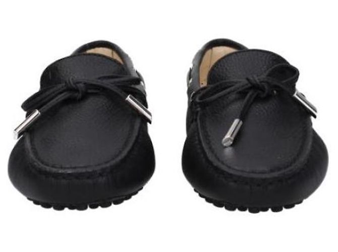 Tod's Mocassini in pelle Gommino Nero - vista 5