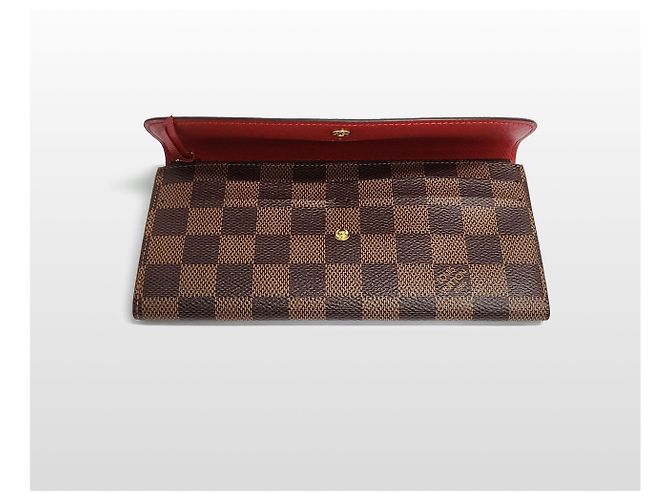 Louis Vuitton Damen Damier Emily Langbörse Schwarz - Ansicht 5