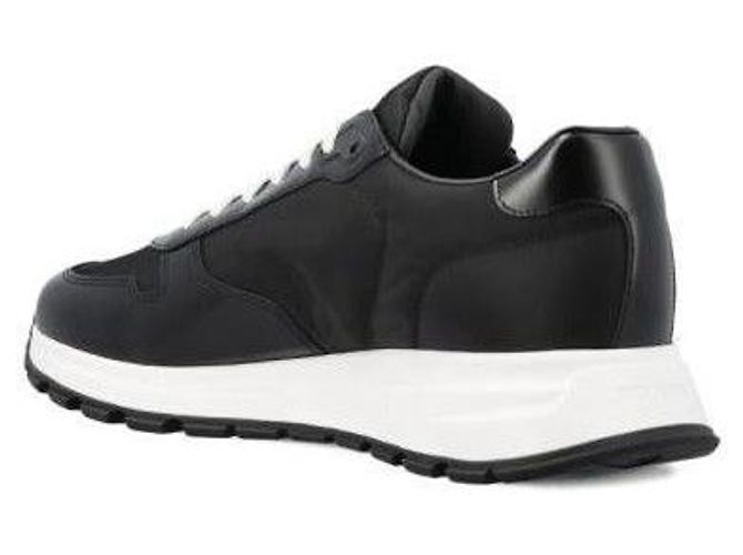 Prada Triangle Logo Low Sneakers - view 6