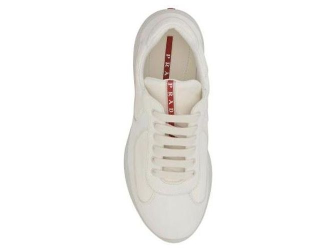 Prada Baskets en cuir Americas Cup - vue 7