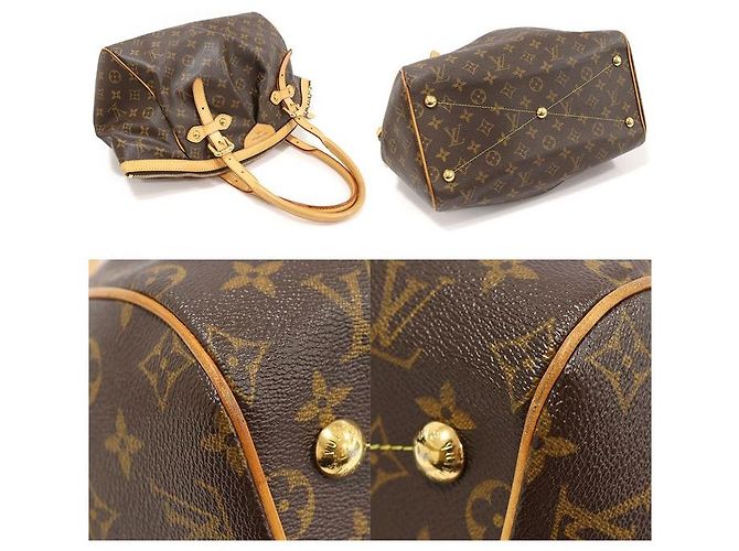 Louis Vuitton Borsa a Spalla Tivoli GM in Tela Monogram Marrone - vista 5
