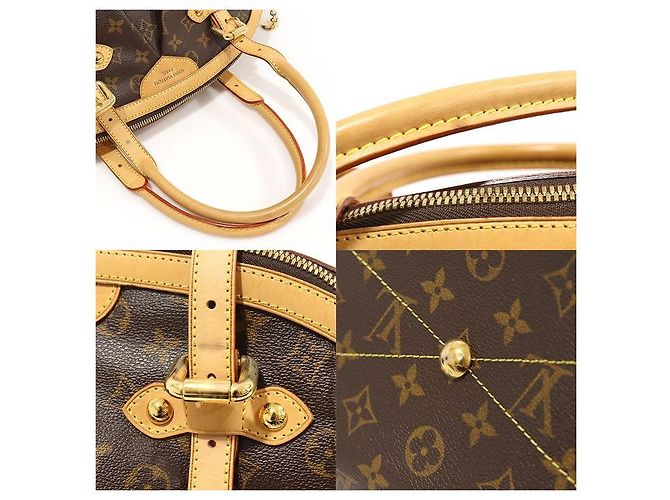 Louis Vuitton Borsa a Spalla Tivoli GM in Tela Monogram Marrone - vista 6