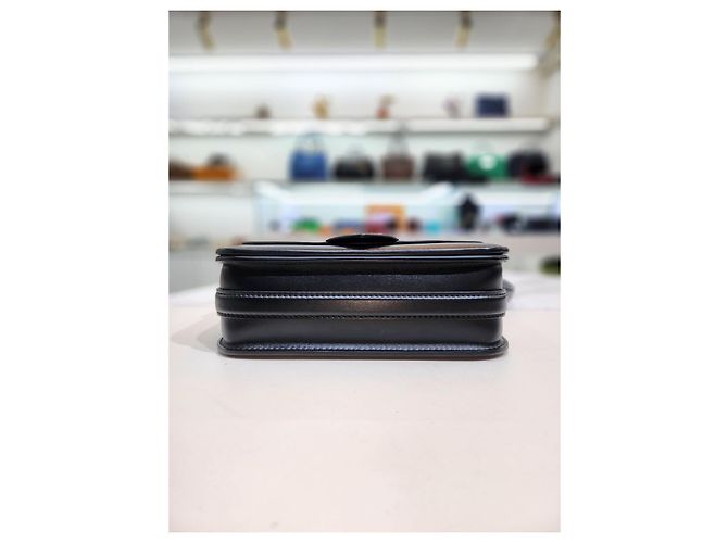 Graceful Louis Vuitton Ponte Neuf MM Schulter-Crossbody-Tasche Schwarz - Ansicht 15