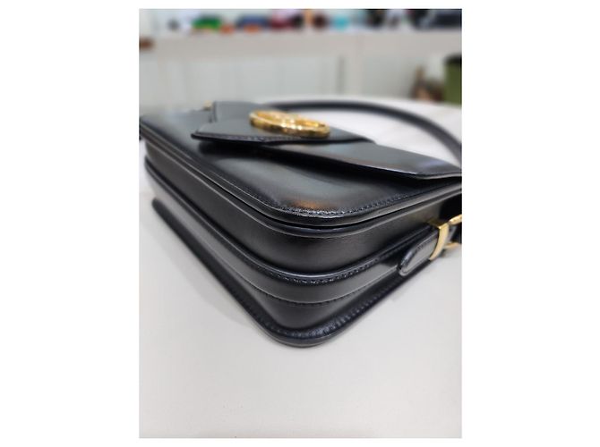 Graceful Louis Vuitton Ponte Neuf MM Schulter-Crossbody-Tasche Schwarz - Ansicht 16