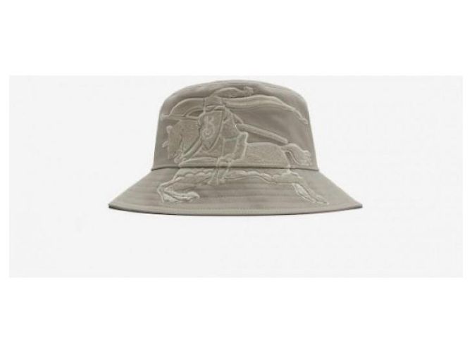 Burberry Cappello bucket in cotone Multicolore - vista 5