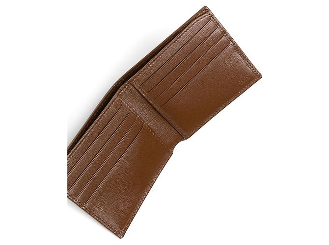 Gucci Geldbörse mit ineinandergreifendem Logo Braun - Ansicht 3