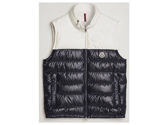 Moncler Gilet imbottito Nero - vista 4