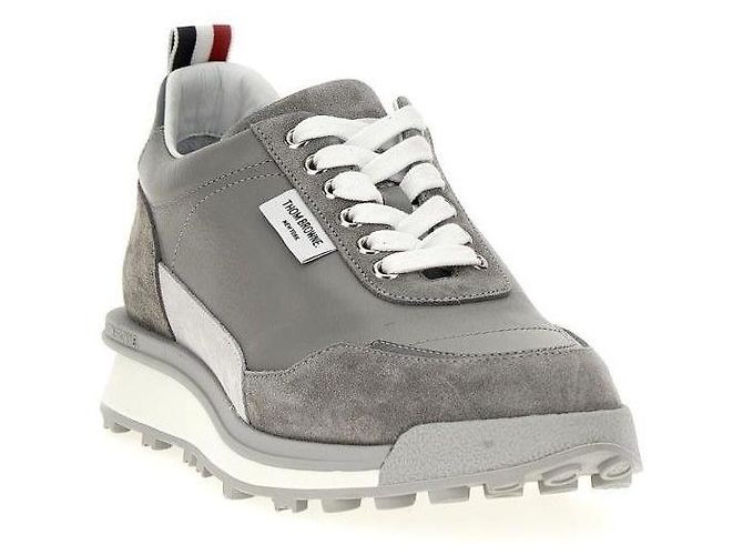 Thom Browne Sneakers in pelle di vitello Marrone - vista 5